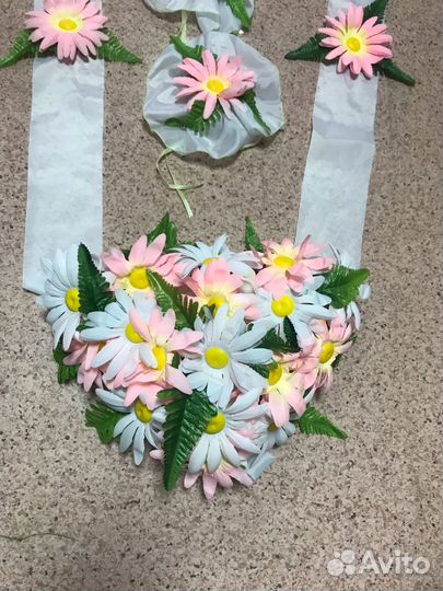 Новое украшение на свадебную машину. Набор