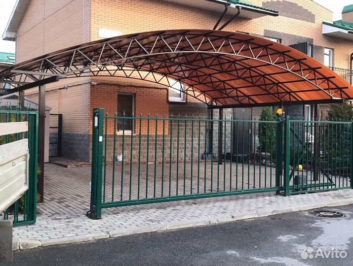 Навес 10 на 10 метров