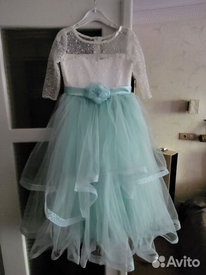 Нарядное платье для девочки 110-128