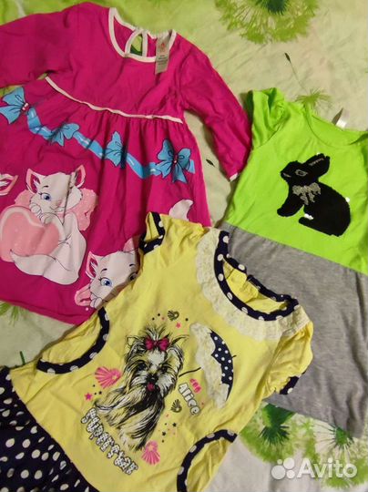 Одежда для девочки пакетом 110 116