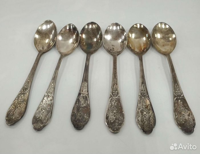 Набор чайных ложек, СССР, 1966 год