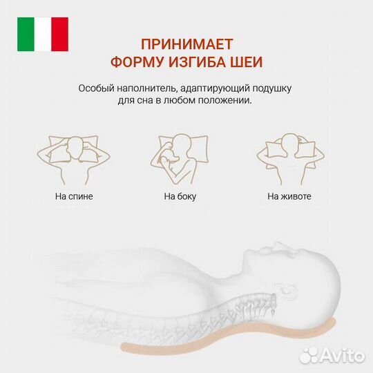 Комплект подушек 50*70