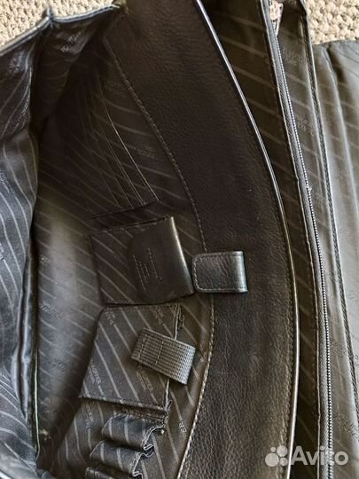 Мужской кожаный портфель dr koffer