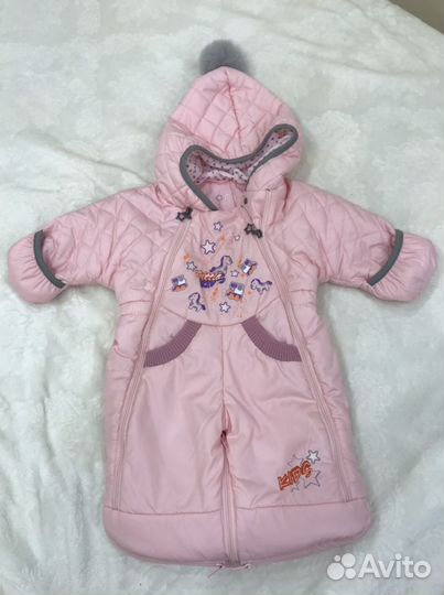 Комбинезон-трансформер для девочки 80