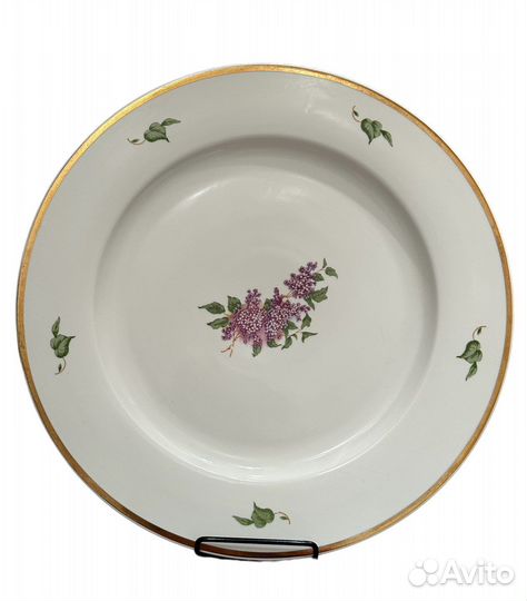 Блюдо Дулево «Сирень» 36 см СССР
