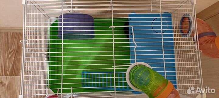 Клетка для грызунов+переноска+прогулочный шар