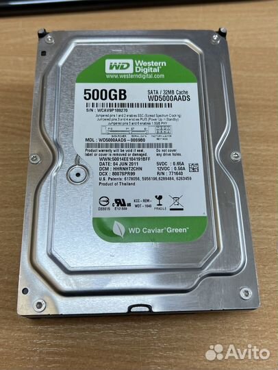 Жесткий диск 500гб