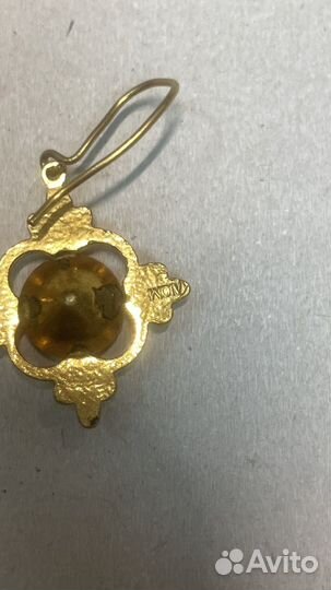 Серьги СССР винтаж