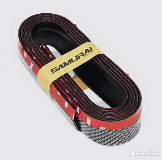 Универсальная губа на бампер авто samurai