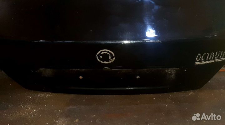 Крышка багажника skoda octavia