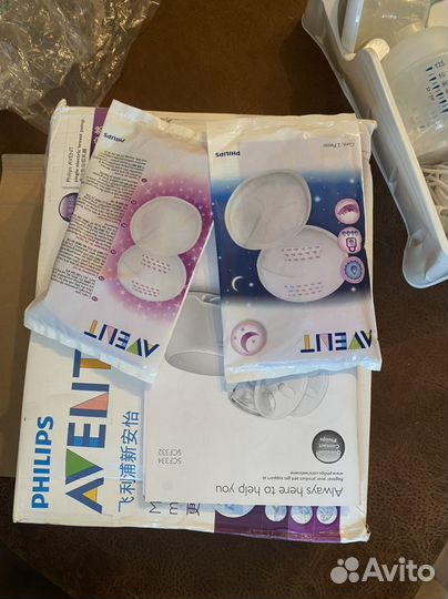 Молокоотсос avent электрический новый