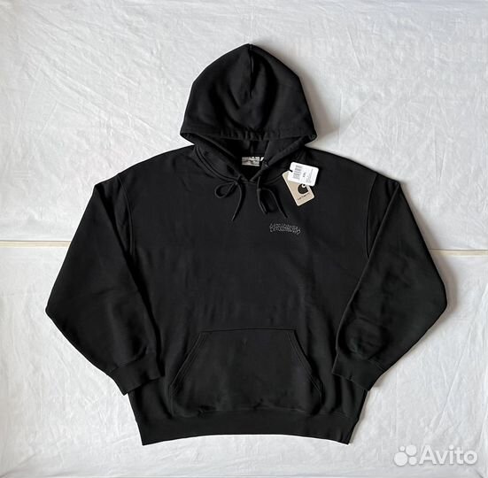 Худи Carhartt Babybrush Duck Hoodie Black Оригинал