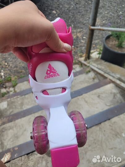 Роликовые коньки детские раздвижные