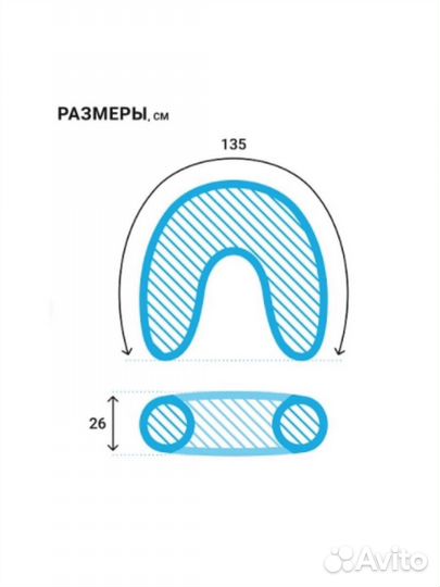 Подушка trelax для беременных