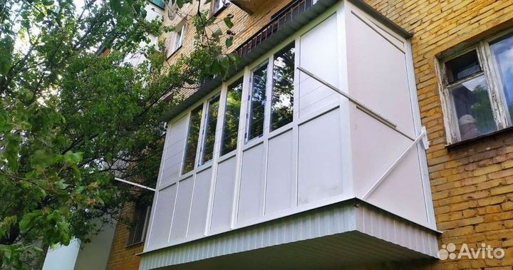 Отделка балконов и лоджий