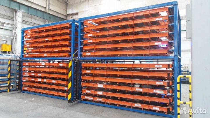 Стеллаж для хранения листового металла