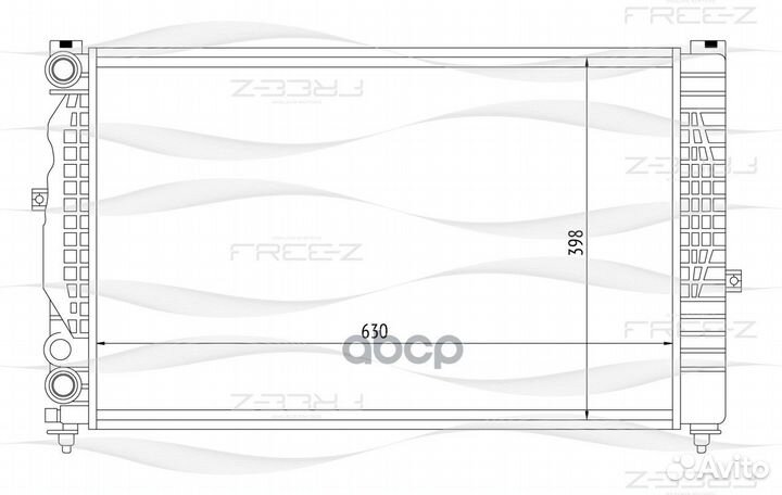 Радиатор KK0103 free-Z