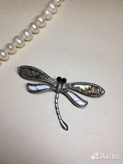 Брошь Стрекоза удивительная
