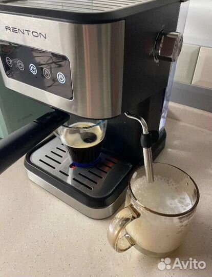 Рожковая кофеварка renton EX-750