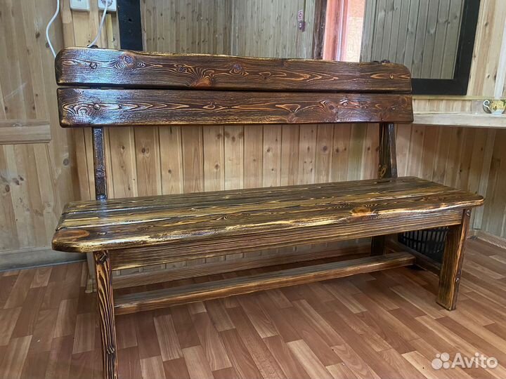 Мебель Стол скамья табуреты массив ручная работа