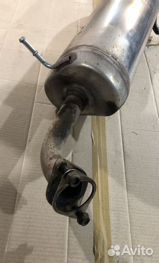 Глушитель kia rio 3