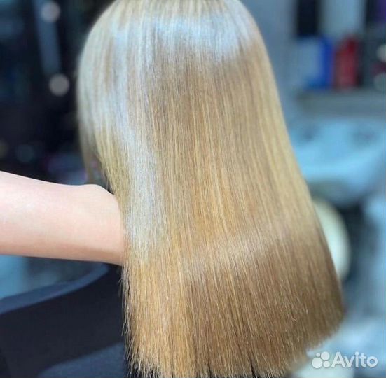 Кератиновое выпрямление волос, ботокс, mix