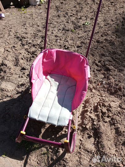 Детские санки на колесах