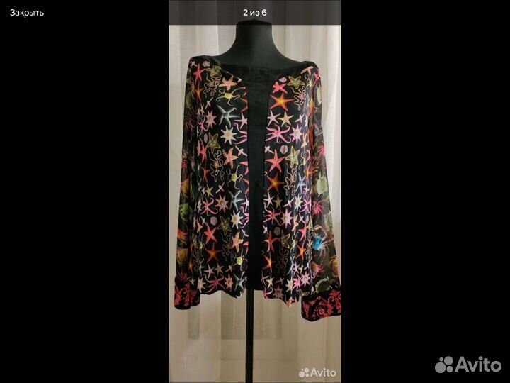 Блузка versace