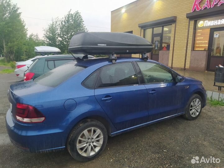 Бокс на крышу Фольксваген Поло седан