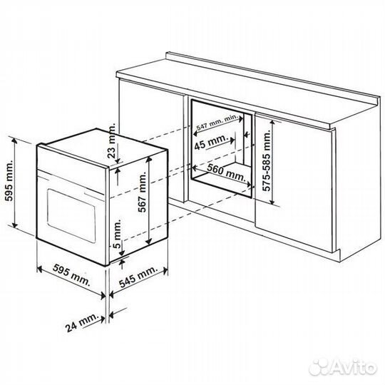Духовой шкаф газовый hotpoint-ariston GOS7arfh