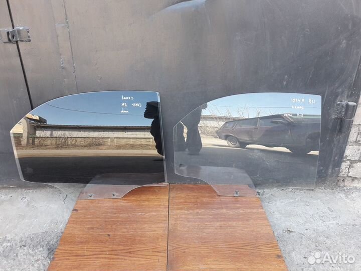 Стекло двери задней правой Сhevrolet Lanos