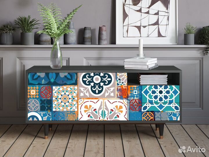 Тв-тумба T7 - Антрацит - Moroccan Market