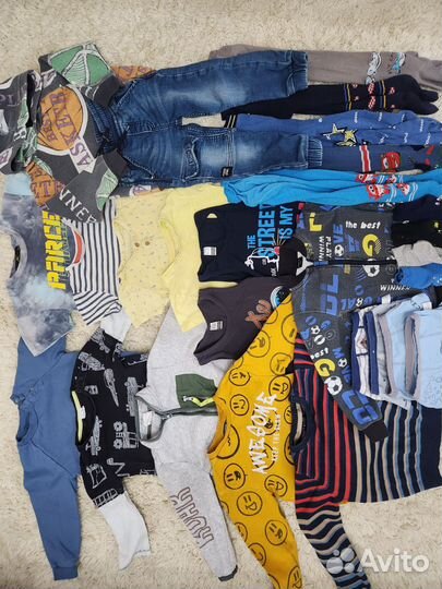 Вещи на мальчика пакетом 92-98
