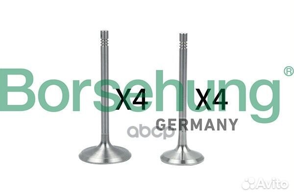 Комплект клапанов 4+4 B18146 borsehung