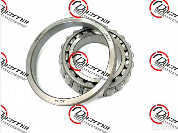 Craft bearings 30214 Подшипник ступицы Fuso Canter FE85 задней внутренний (MH043152 MB308964 MK71105