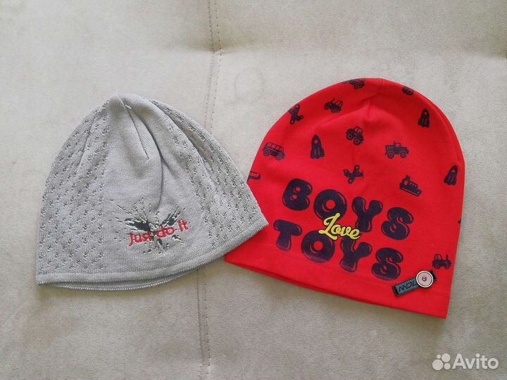 Шапки детские для мальчиков новые