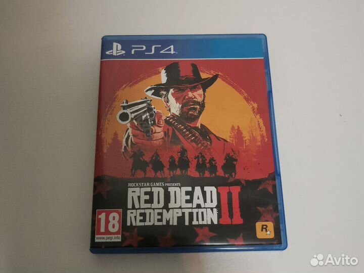 Игра на PS4 Red Dead Redemption 2