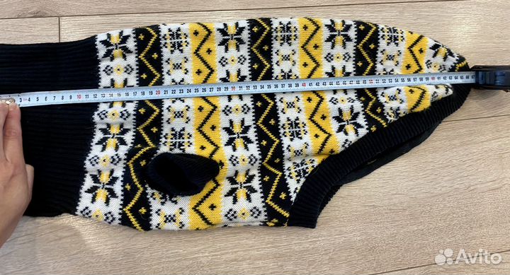 Свитер шерстяной для собаки (девочка)