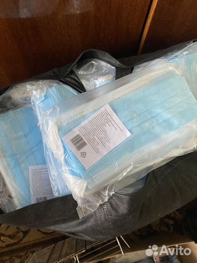 Маски одноразовые медицинские