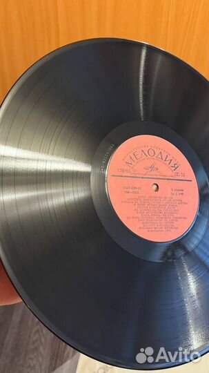 Пластинка Б. Окуджава – Песни 1980 1LP