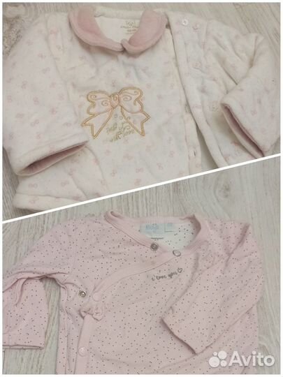 Детские вещи пакетом на девочку 62 68