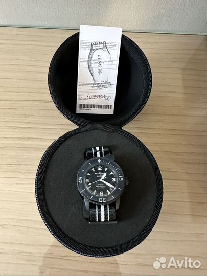 Swatch x Blancpain Black, новые