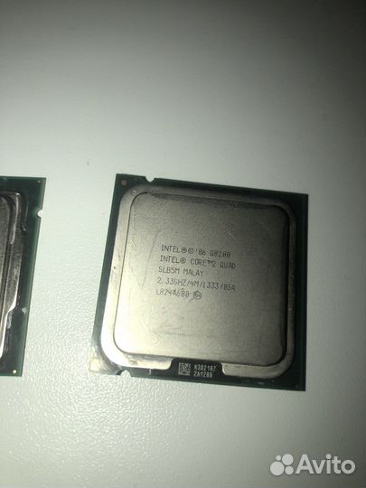 Процессоры intel i3 / g1840 / q8200 / g4620