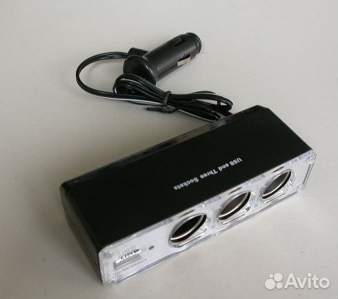Разветвитель прикуривателя с USB портом