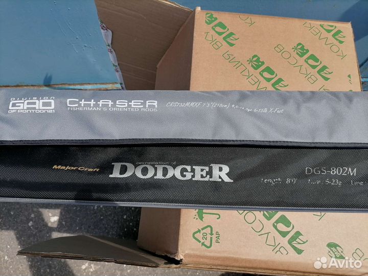 Спиннинг major craft dodger