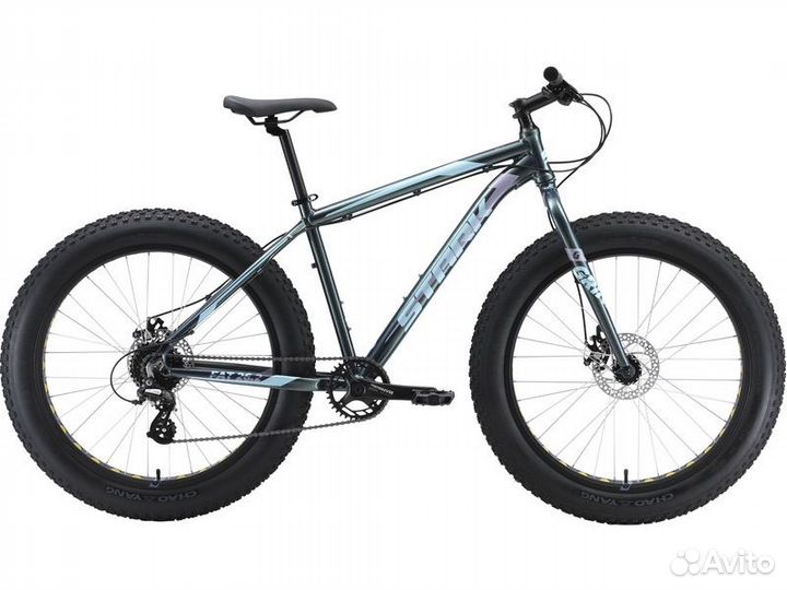 Велосипед Фэтбайк Fat Bike Stark Fat 26.2 D (2023)