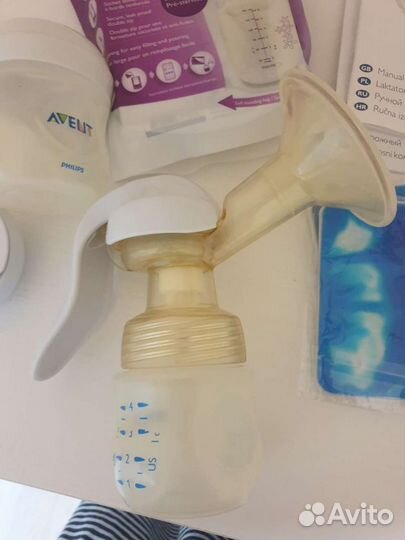 Молокоотсос avent ручной