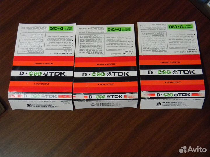 Аудиокассеты TDK(1972-73 г.г.)