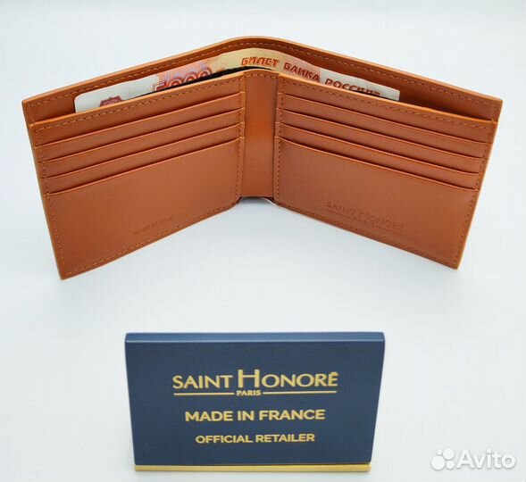 Кошелек кожаный Италия Saint Honore MM35