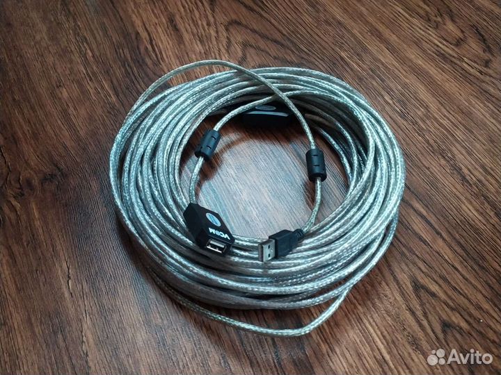 Кабель usb 15 метров активный